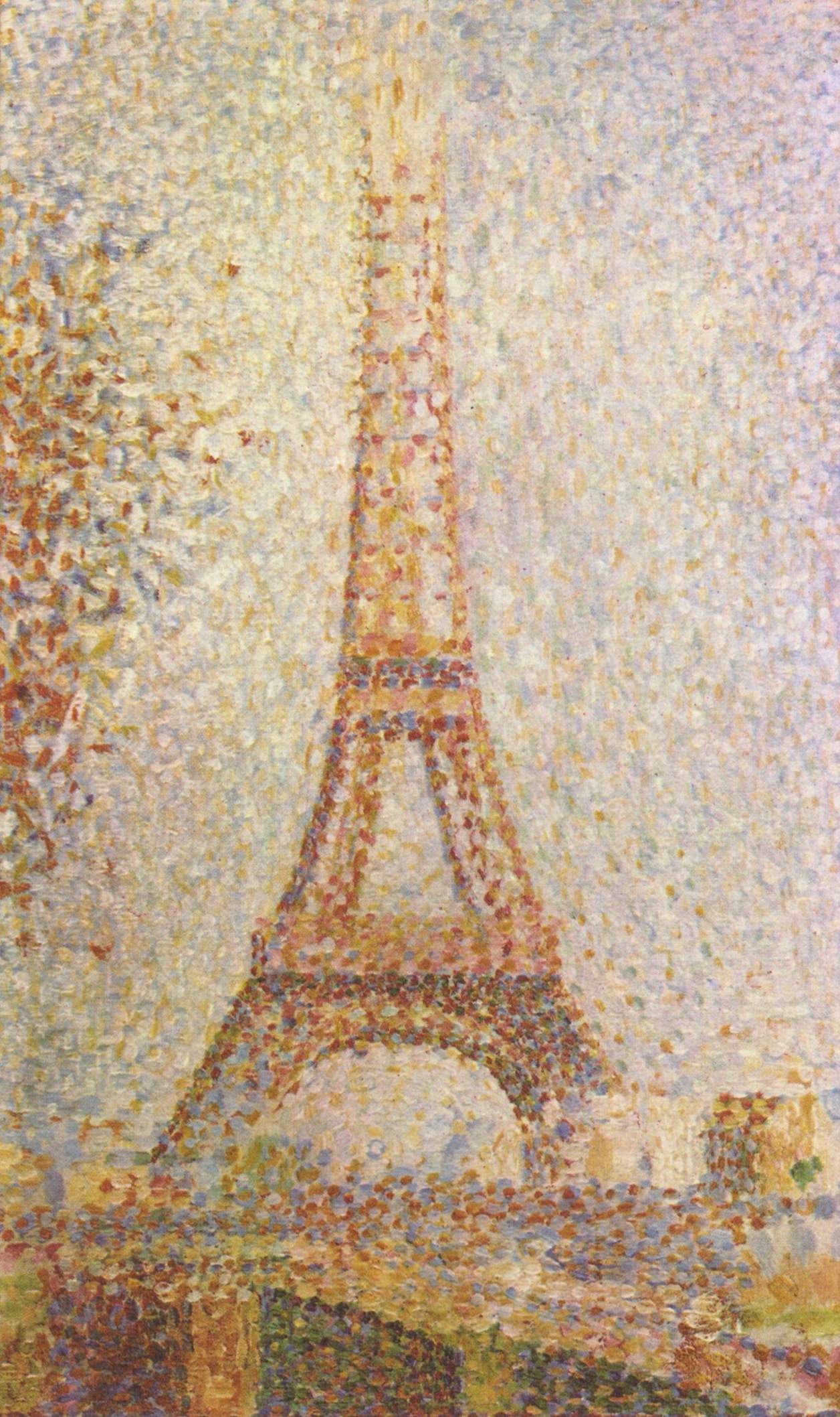 Georges Seurat: Tour D&rsquo;Eiffel, c. 1889